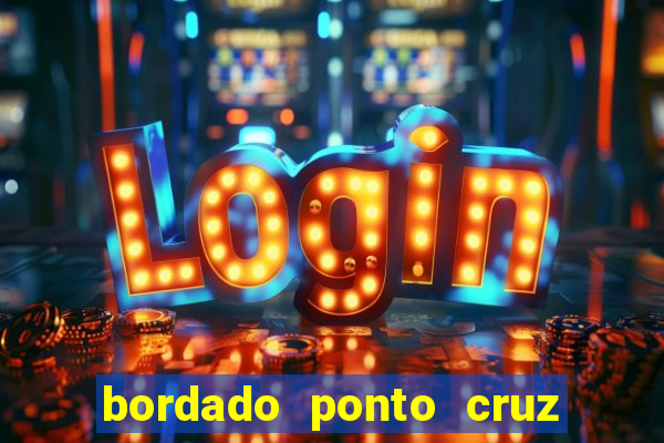 bordado ponto cruz do corinthians